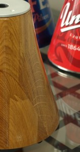 giraffe beverage dispenser - 3L oak base