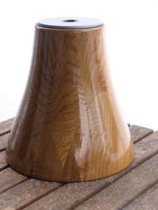 giraffe beverage dispenser - 3L oak base