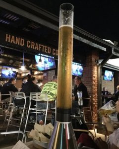 ZHIRAFFE beer bongs in Brickhouse